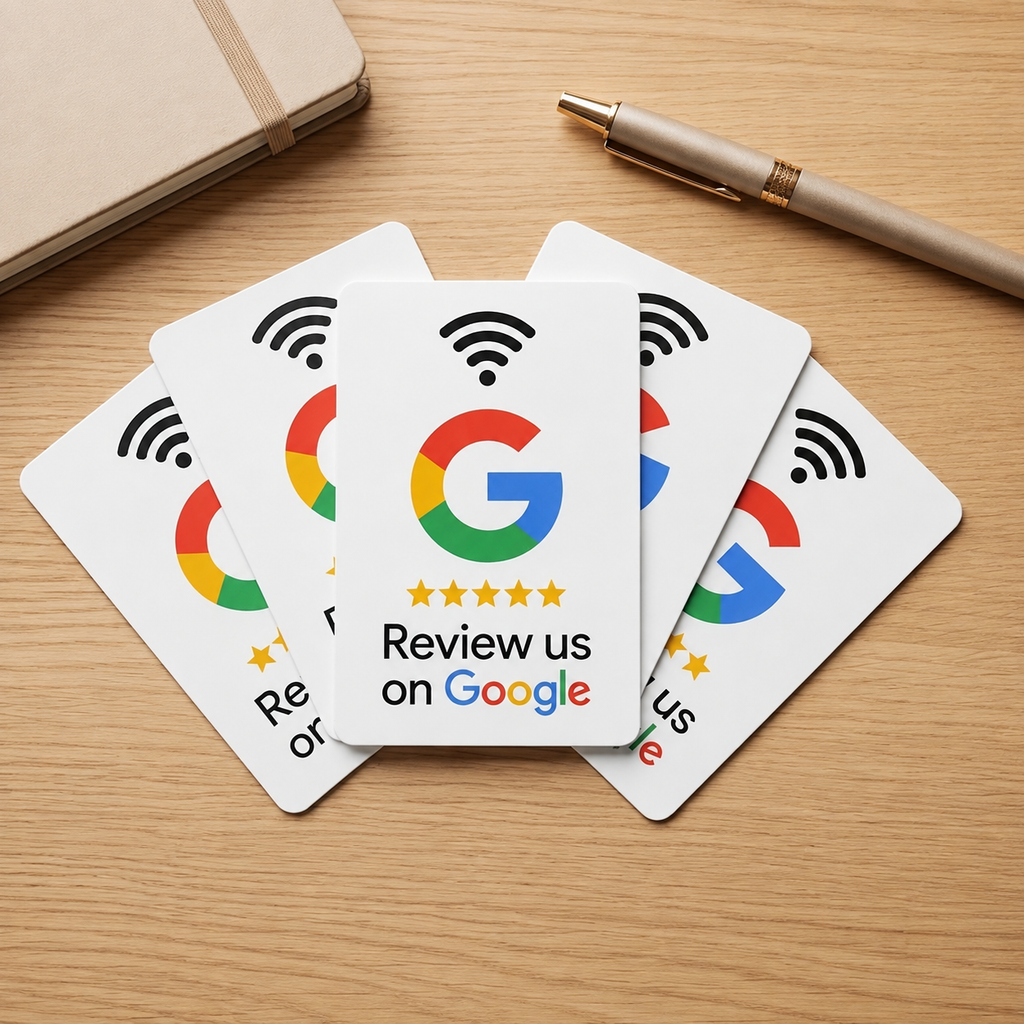 Google NFC Review Card