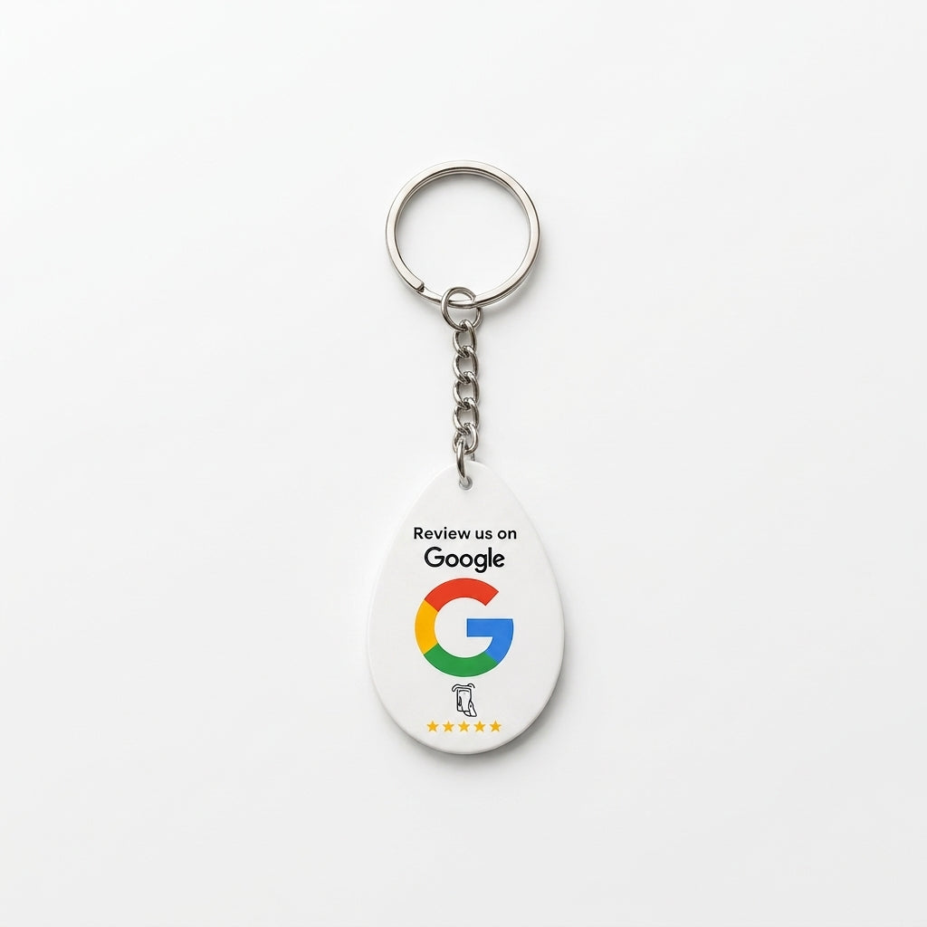 Google Review NFC Keychain — For Mobile Trades