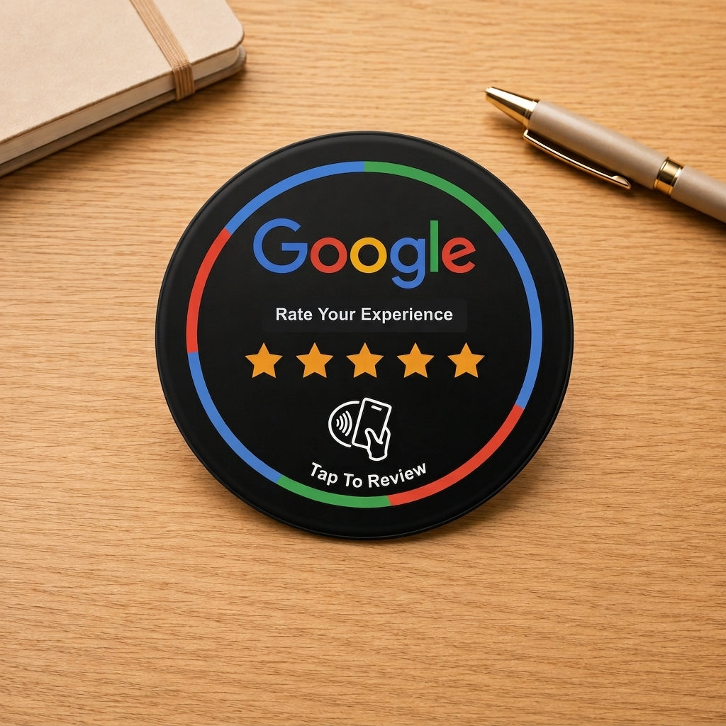 Google Review NFC Sticker — Tap to Review