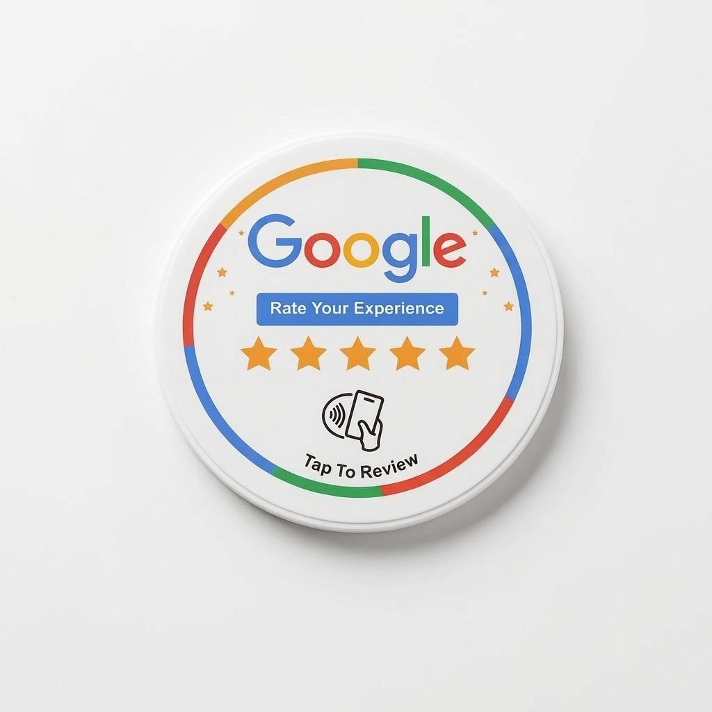Google Review NFC Sticker — Tap to Review