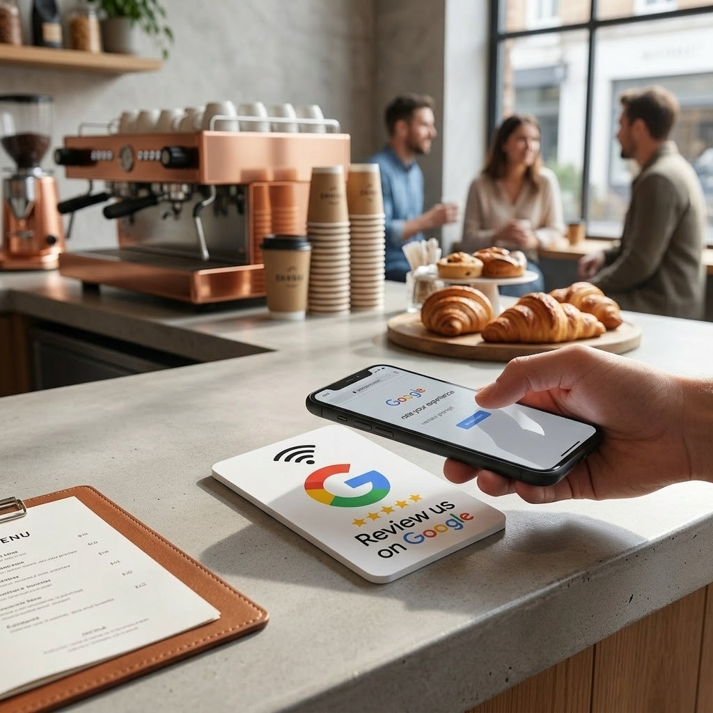 Google Review NFC Card — Tap to Review