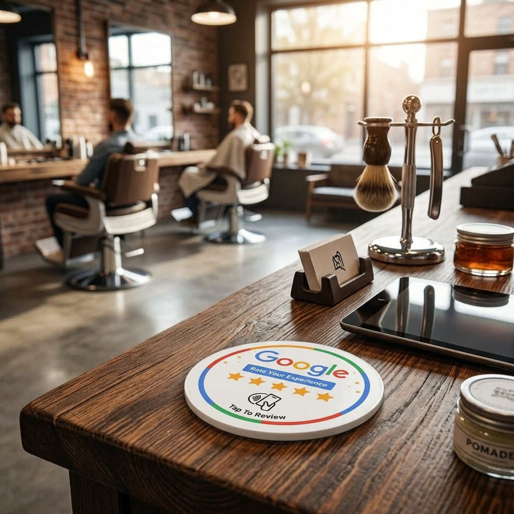 Google Review NFC Sticker — Tap to Review