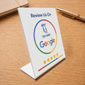 Google Review NFC Stand 2 — Countertop Display