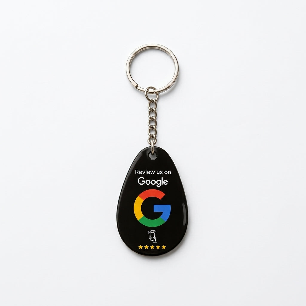 Google Review NFC Keychain — For Mobile Trades