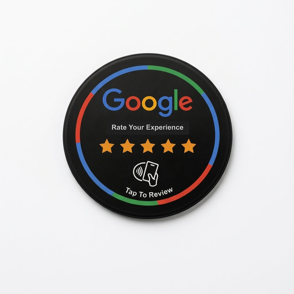 Google Review NFC Sticker — Tap to Review