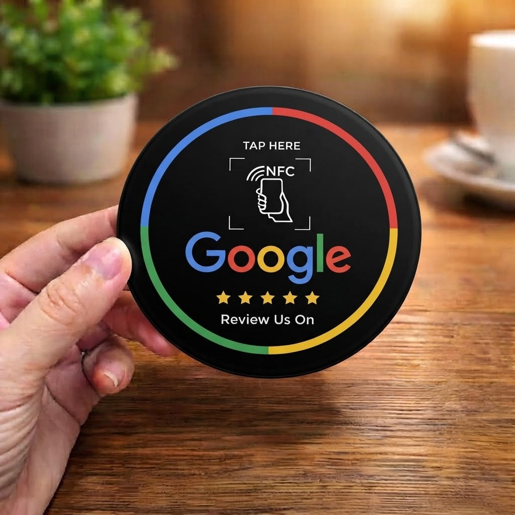 Google Reviews NFC Smart Disc